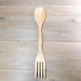 Single Bamboo Fork and Spoon