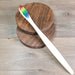 Bamboo Toothbrush with Rainbow Bristles