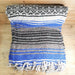 Mexican Falsa Blanket Blue