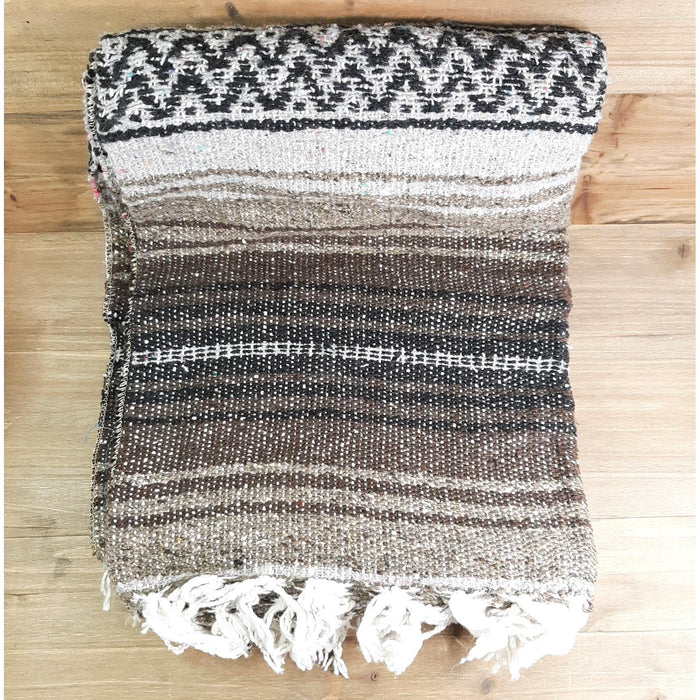 Mexican Falsa Blanket Brown