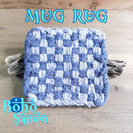 Denim Blue Mug Rug