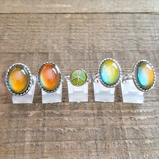 70's Style Adjustable Mood Ring