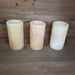 3 Egyptian Alabaster Candle Holders Group 2