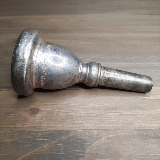 Vintage Silver Tuba Sousaphone Mouthpiece Left