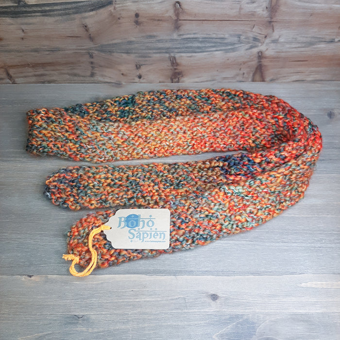 Colors of Autumn Scarf Folded