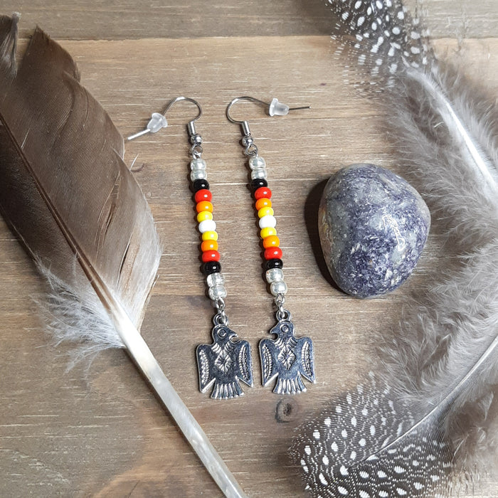 Southwestern Thunderbird Earrings 9 Colors to Choose From Boho Style