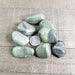 Tumbled Green Jasper A Grade Stones with Quarter