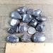 Tumbled Hematite Stones A Grade Group with Ruler