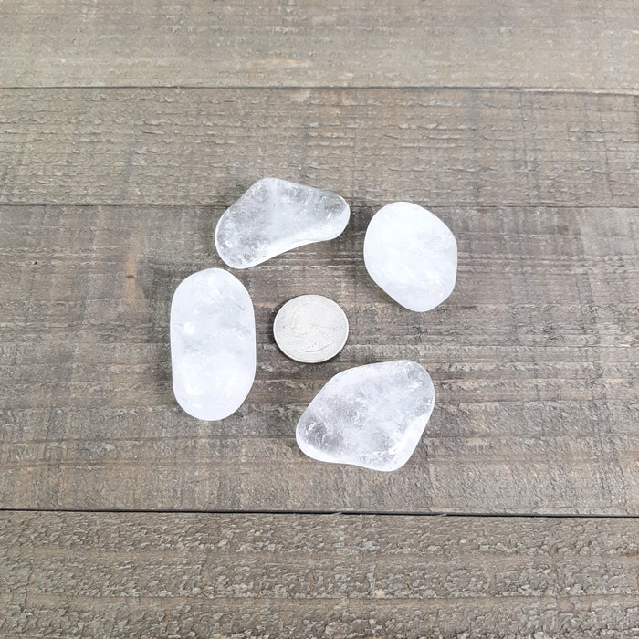 Quartz Crystal Large A Grade Brazil 4 Stones