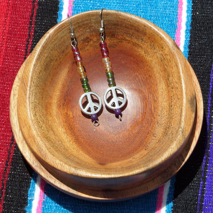 Boho Sapien Peace and Reggae Earrings