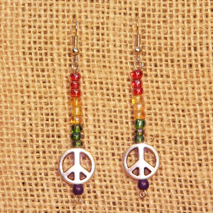 Boho Sapien Peace and Reggae Earrings